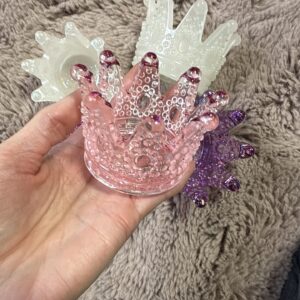 Korunka – handmade nádobka z epoxidovej živice, Senzory Play doplnok Cherubin Store